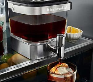 Built in stainless steel cold brew coffee maker