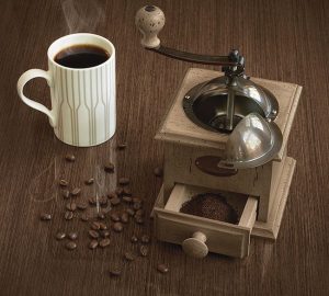antique coffee maker