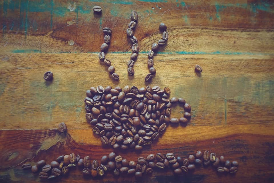 coffee bean art