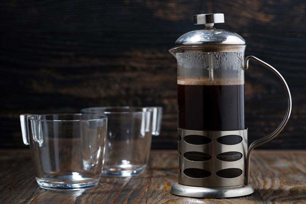 how to clean a french press