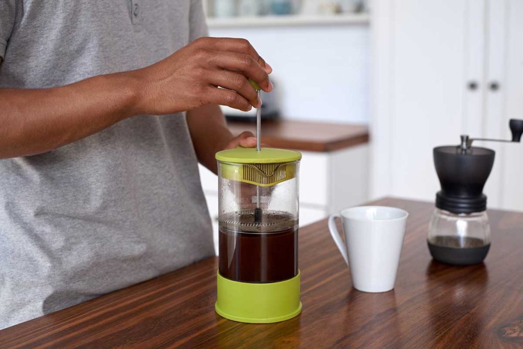 how to use a French press