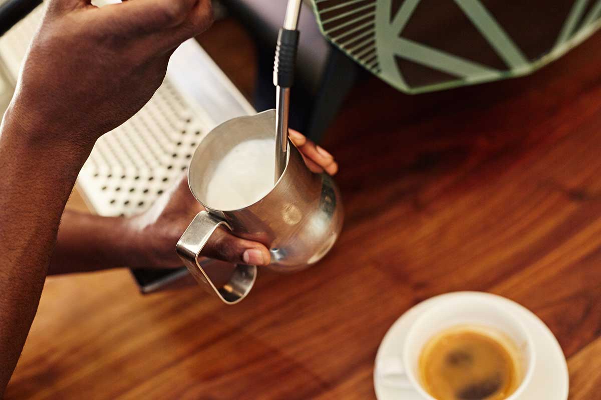 How to Froth Milk with an Espresso Machine’s Steam Wand