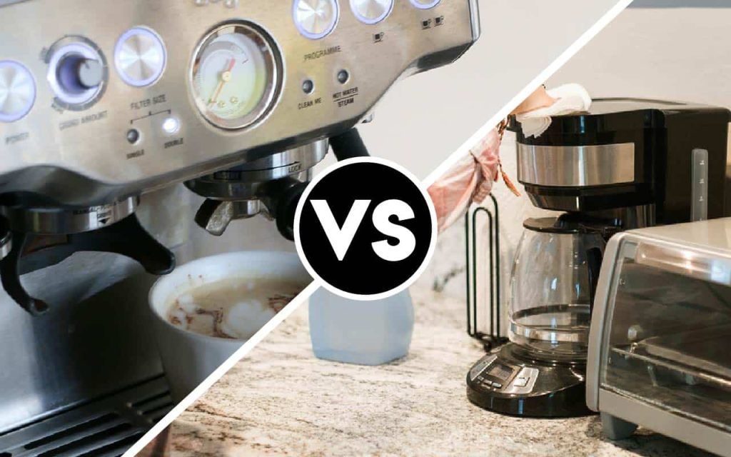 espresso machine vs coffee maker