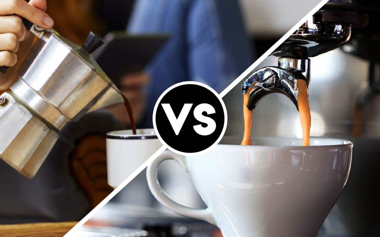 moka pot vs espresso machine