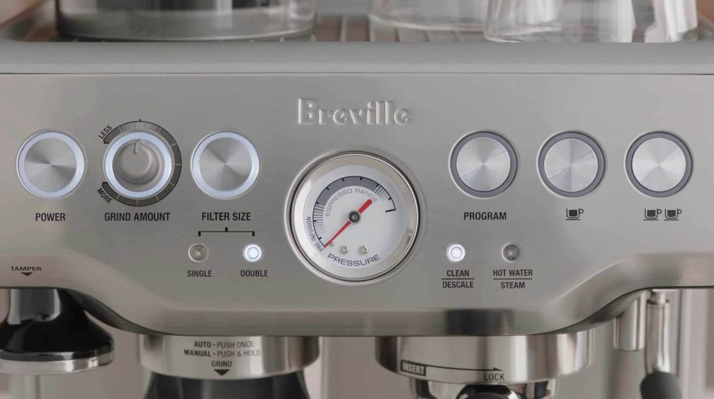 how to clean a breville espresso machine