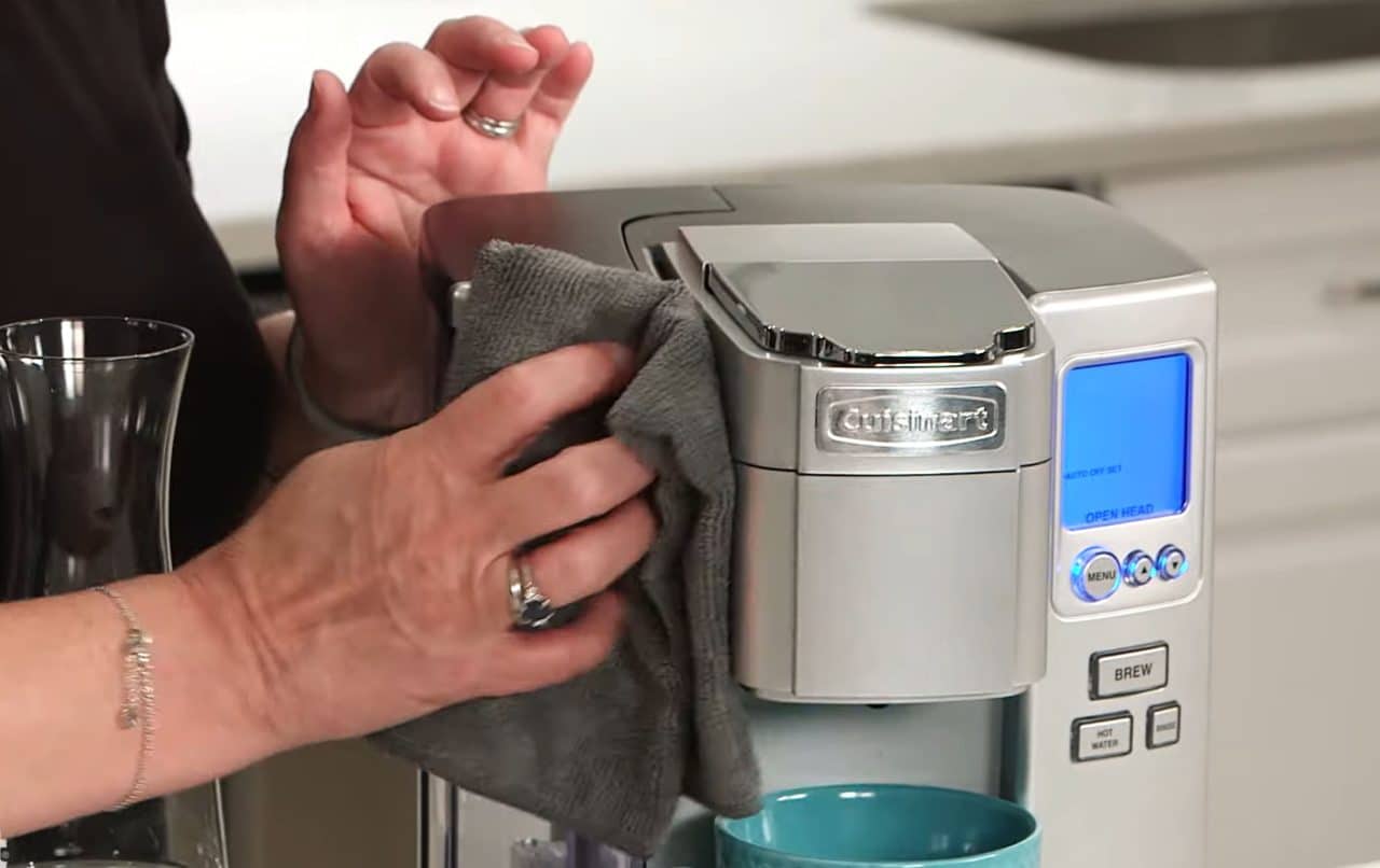how to clean cuisinart keurig coffeemaker